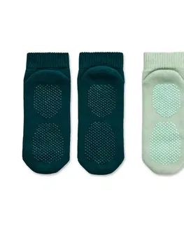 Socks Ponožky na jogu, 2 páry, zelené