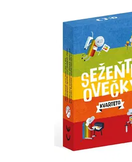 Hračky spoločenské hry - hracie karty a kasíno RAPPA - Karty kvarteto - Česká televízia Déčko