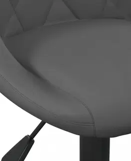 Jedálenské zostavy Otočná jedálenská stolička 2 ks zamat / kov Dekorhome Vínová