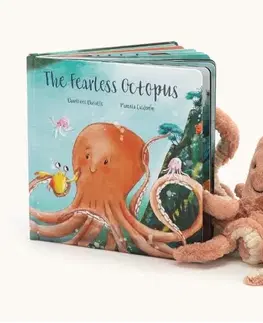 Leporelá, krabičky, puzzle knihy SET Fearless Octopus