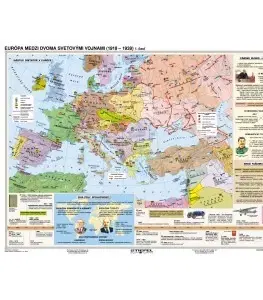 Učebnice - ostatné Dejiny Európy (1918 - 1939) - A3 karta