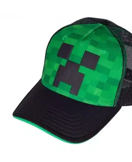 Hračky ASTRA - Šiltovka Minecraft Creeper - zelená