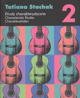 Hudba - noty, spevníky, príručky Etiudy charakterystyczne 2 / Characteristic Études 2 / Charakteretüden 2 - Tatiana Stachak