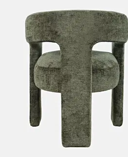 Stoličky Jedálenské kreslo LEITH Sivá