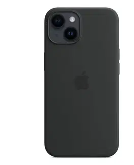 Puzdrá na mobilné telefóny Silikónový zadný kryt pre Apple iPhone 14 s MagSafe, polnočná MPRU3ZM/A