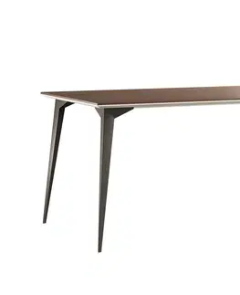 Jedálenské stoly TARANKO Zoom ZO-S1 jedálenský stôl dub Zoom / Savana mat / čierna