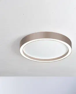 Stropné svietidlá BOPP Bopp Aura stropné LED svietidlo Ø 55cm biele/taupe