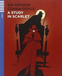 Zjednodušené čítanie A Study in Scarlet - A1, bez CD - Arthur Conan Doyle