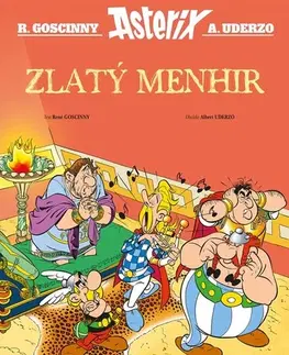 Komiksy Asterix - Zlatý menhir - René Goscinny,Albert Uderzo,René Goscinny,Helena Vosecká