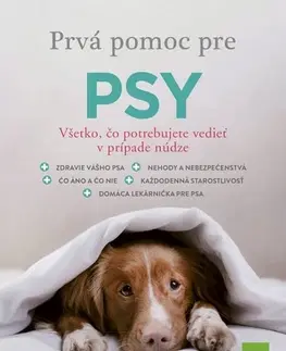 Psy, kynológia Prvá pomoc pre psy - Jennifer Parker,Mariana Hyžná