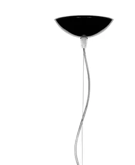 Závesné svietidlá Kartell Kartell Bloom závesné LED G9 podlhovasté čierna
