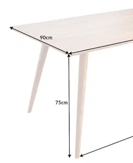 Jedálenské stoly Jedálenský stôl NAUPLIOS Dekorhome 160x90x75 cm