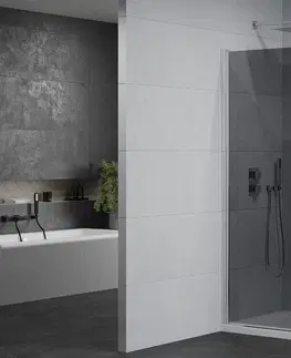 Vane MEXEN/S - Pretória sprchovací kút 100x110 cm, grafit, chróm + sprchová vanička vrátane sifónu 852-100-110-01-40-4010