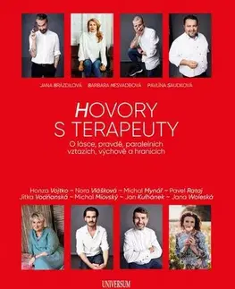 Motivačná literatúra - ostatné Hovory s terapeuty - Barbara Nesvadbová,Pavlína Saudková,Jana Brázdilová