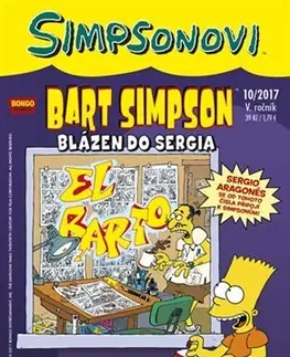 Komiksy Bart Simpson 10/2017 - Blázen do Sergia - neuvedený,Petr Putna