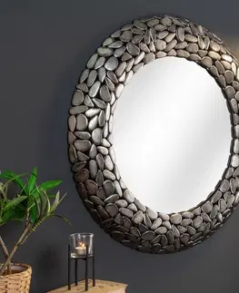 Zrkadlá LuxD Dizajnové nástenné zrkadlo Mauricio II  strieborné  x  25752