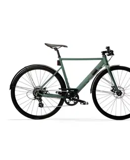 cyklistick Mestský bicykel Speed 900 zelený