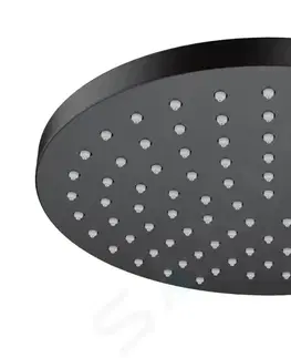 Sprchy a sprchové panely HANSGROHE - Vernis Blend Hlavová sprcha, priemer 200 mm, matná čierna 26271670