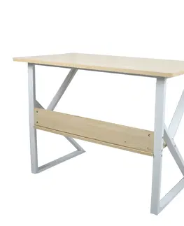 Pracovné stoly Pracovný stôl s policou TARCAL Tempo Kondela 80x40 cm
