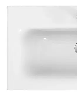 Kúpeľňa CERSANIT - SET B277 MODUO-IN 80 BIELE DSM (Skrinka + umývadlo) S801-316-DSM