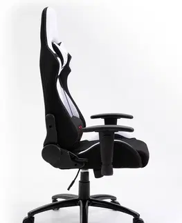 Kancelárske stoličky Dizajnové kancelárske kreslo BIT38, biela