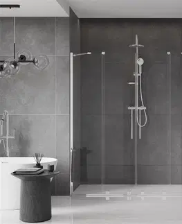 Sprchovacie kúty MEXEN/S - Velar Duo posuvné sprchové dvere 200 cm, transparent, chróm 871-200-000-02-01