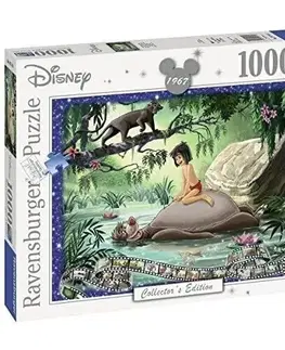 1000 dielikov Ravensburger Puzzle Disney: Kniha džungle 1000 Ravensburger