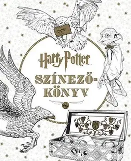 Maľovanky pre dospelých Harry Potter színezőkönyv
