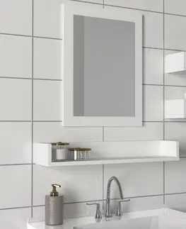 Zrkadlá SIMEON kúpeľňová zostava, biela 