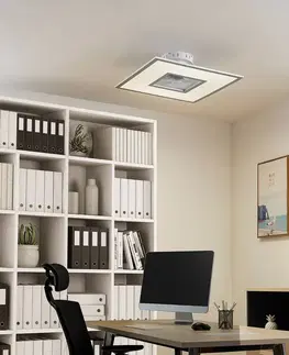 Stropné ventilátory so svetlom Starluna Starluna Romea stropný LED ventilátor CCT, hranatý