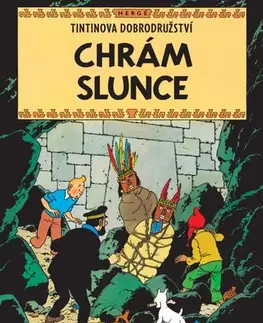 Komiksy Tintin 14: Chrám Slunce - Herge,Kateřina Vinšová