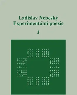 Česká poézia Experimentální poezie 2: Neviditelnost a prázdno (1992–2010) - Ladislav Nebeský
