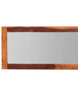 Zrkadlá Zrkadlo Gani 60x130 z indického masívu palisander