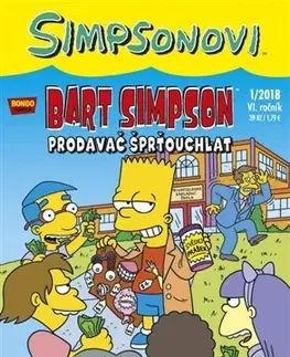Komiksy Bart Simpson 1/2018: Prodavač šprťouchlat - Kolektív autorov