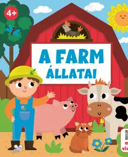 Leporelá, krabičky, puzzle knihy A farm állatai