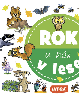 Leporelá, krabičky, puzzle knihy Rok u nás - v lese (CZ/SK vydanie)