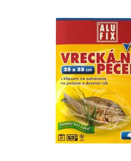 Potravinárske fólie MAKRO - Vrecká na pečenie na ryby 4ks