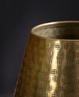 Dekorácie LuxD Dizajnová váza Malia 50 cm zlatá