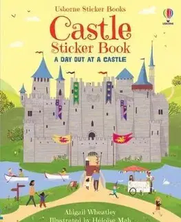 V cudzom jazyku Castle Sticker Book - Abigail Wheatley,Mab Heloise