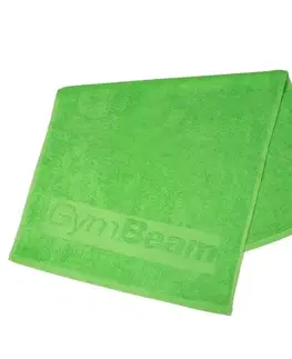 Športové uteráky GymBeam Uterák do fitka 50x90cm zelený