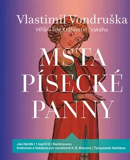 Historické romány Tympanum Msta písecké panny - audiokniha