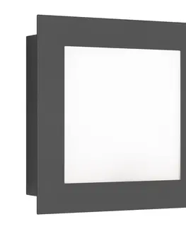 Vonkajšie nástenné svietidlá so senzorom LCD Vonkajšie LED svietidlo 3007LEDSEN detektor pohybu