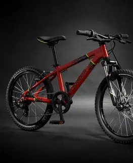 bicykle Detský horský bicykel ST 900 20" 6-9 rokov červený