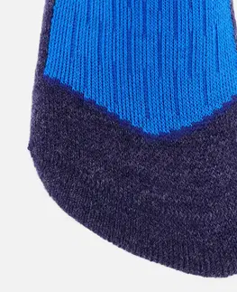snowboard Detské lyžiarske ponožky 100 modré