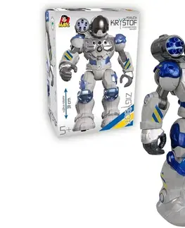 Hračky roboti MADE - Robot policajný Krištof
