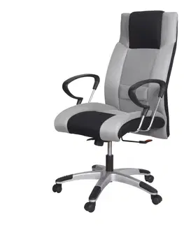 Kancelárske kreslá a stoličky Kancelárske kreslo PREMIÉR sivá/čierna K4