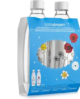 Sodastream a ďalšie výrobníky perlivej vody SODASTREAM Fľaša FUSE Kvety v zime 2x1l 