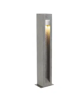 Vonkajsie osvetlenie Moderné stojace vonkajšie svietidlo čadičové 70 cm - Kýchanie