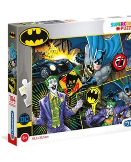 Od 100 dielikov Trigo Puzzle Batman 104 Clementoni