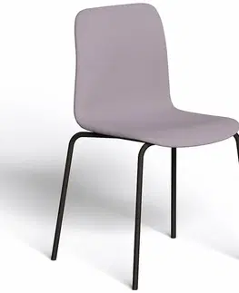Stoličky do obývačky Stolička VAPAA čalúnený sivá